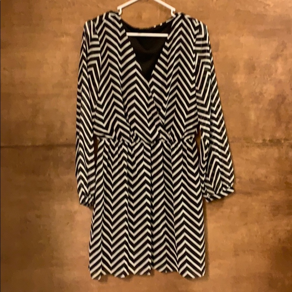 Express Chevron Dress